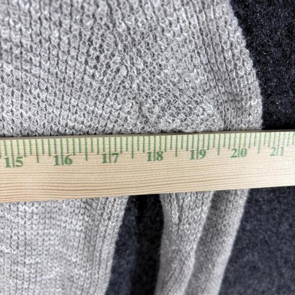 Express Cardigan Women S Small Gray Open Front Long Sleeve Rayon Casual Solid - Picture 3 of 7